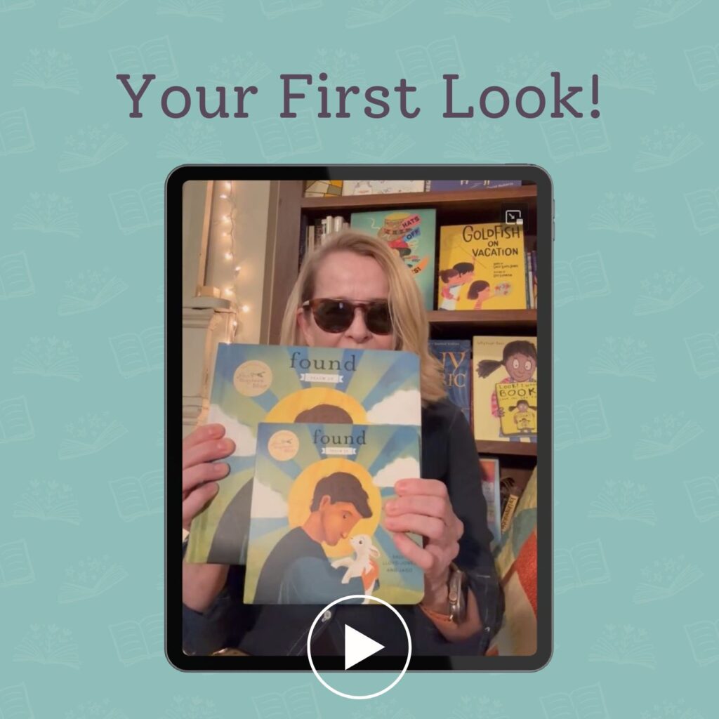 Your first look at My Little Library of God's Great Love by Sally Lloyd-Jones