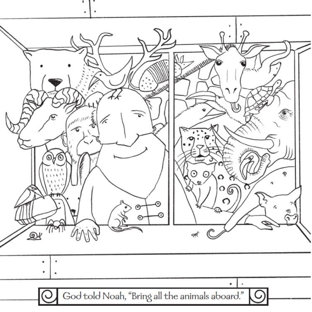 Free Jesus Storybook Bible Coloring Page 